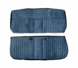 81-87 C/K Series Pickup Seat Upholstery Kit-Deluxe Pleat Cloth-Navy 05-322