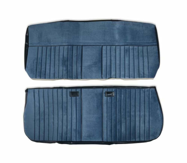 81-87 C/K Series Pickup Seat Upholstery Kit-Deluxe Pleat Cloth-Navy 05-322