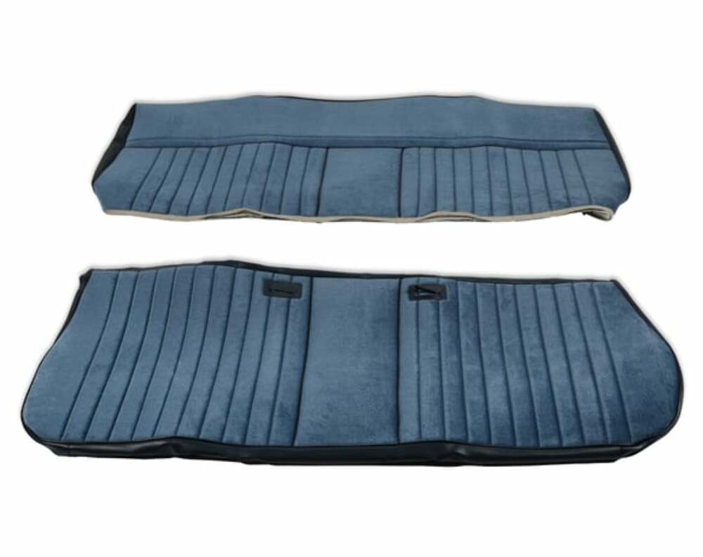 81-87 C/K Series Pickup Seat Upholstery Kit-Deluxe Pleat Cloth-Navy 05-322
