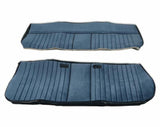 81-87 C/K Series Pickup Seat Upholstery Kit-Deluxe Pleat Cloth-Navy 05-322