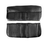 81-87 C/K Series Pickup Seat Upholstery Kit-Deluxe Pleat Vinyl-Black 05-315