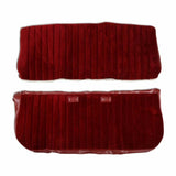 81-87 C/K Series Pickup Seat Upholstery Kit-Full Pleat-Maroon 05-296