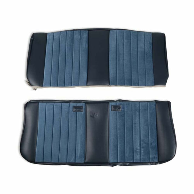 81-87 C/K Series Pickup Seat Upholstery-Standard Pleat Cloth-Navy 05-312