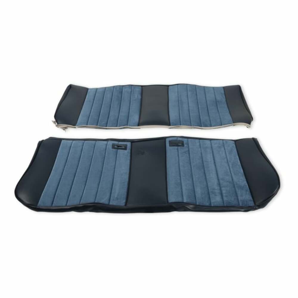81-87 C/K Series Pickup Seat Upholstery-Standard Pleat Cloth-Navy 05-312