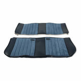 81-87 C/K Series Pickup Seat Upholstery-Standard Pleat Cloth-Navy 05-312