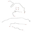 t Fits 82-83 Camaro; 2.5L/4 cyl or 2.8L/6 cyl, Drum; Complete Brake Line-CBK0244OM Fine Lines