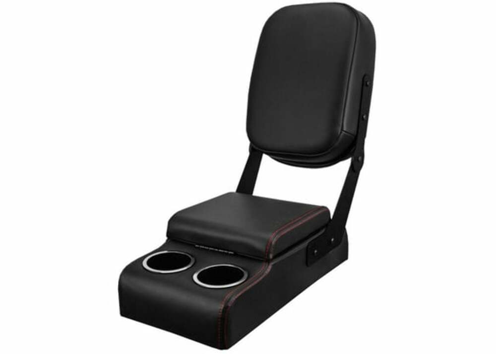 t Fits 87 Blazer Custom Console-Black w/Blue Stitching-Buddy Console QCCB087BLUE Brothers Trucks
