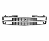 88-93 Chevy Silverado GMC Sierra OBS Chevy truck truck Series Pickup Chevy Silverado GMC Sierra OBS Chevy truck truck Chevy Grille-Dual Headlight-Chrome 04-366
