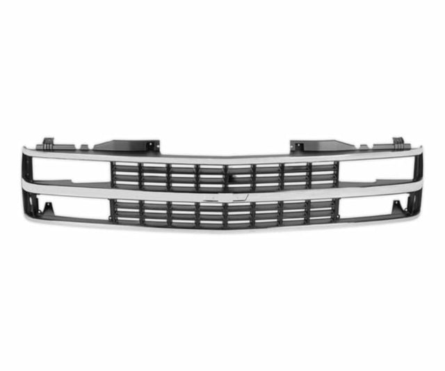 88-93 Chevy Silverado GMC Sierra OBS Chevy truck truck Series Pickup Chevy Silverado GMC Sierra OBS Chevy truck truck Chevy Grille-Dual Headlight-Chrome 04-366