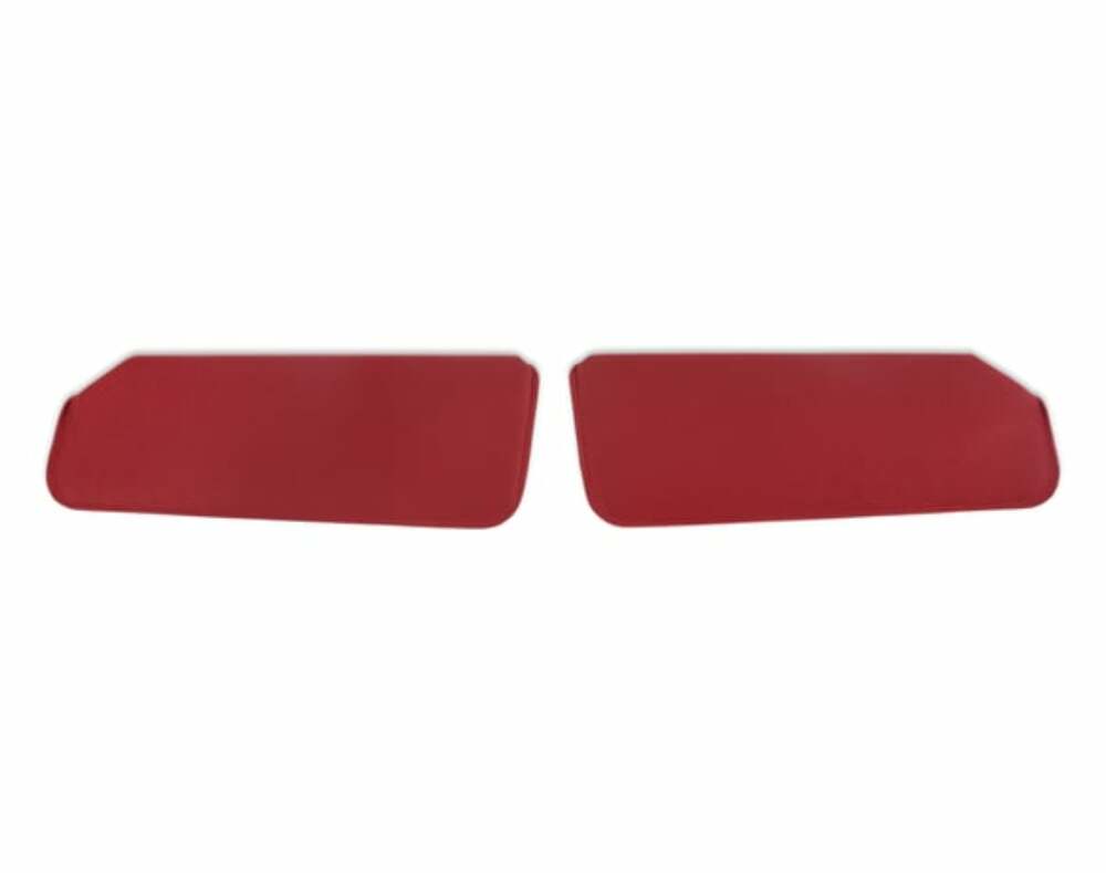 88-98 Chevy Silverado GMC Sierra OBS Chevy truck truck Series Trucks Chevy Silverado GMC Sierra OBS Chevy truck truck Foamback Sunvisor Pair-Cloth-Red 05-345
