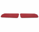 88-98 Chevy Silverado GMC Sierra OBS Chevy truck truck Series Trucks Chevy Silverado GMC Sierra OBS Chevy truck truck Foamback Sunvisor Pair-Cloth-Red 05-345