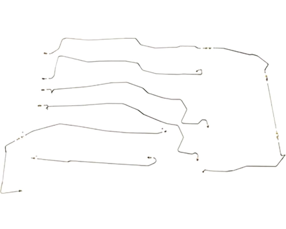 Complete Brake Line Kit for 89-91 Camaro 5.0L/8 or 5.7L/8 cyl J65 Rear Disc CompleteBrakeLine stainless steel