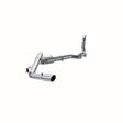 MBRP turbo-back exhaust system single side exit Armor Plus Series T409 stainless steel S6150409