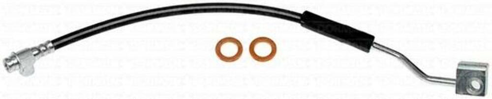 t Fits 90-96 Ford F-150 & Bronco Left Front Brake Hose; Rubber-FLH380299 Fine Lines