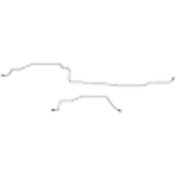 t Fits 94-95 Ram 1500 2WD AWABS Reg / Long Drum Complete Brake Line Kit-CBK0237SS Fine Lines