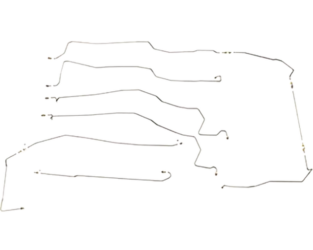 Complete Brake Line Kit for 94-95 Ram 1500 RWABS Reg / Long Drum 2WD