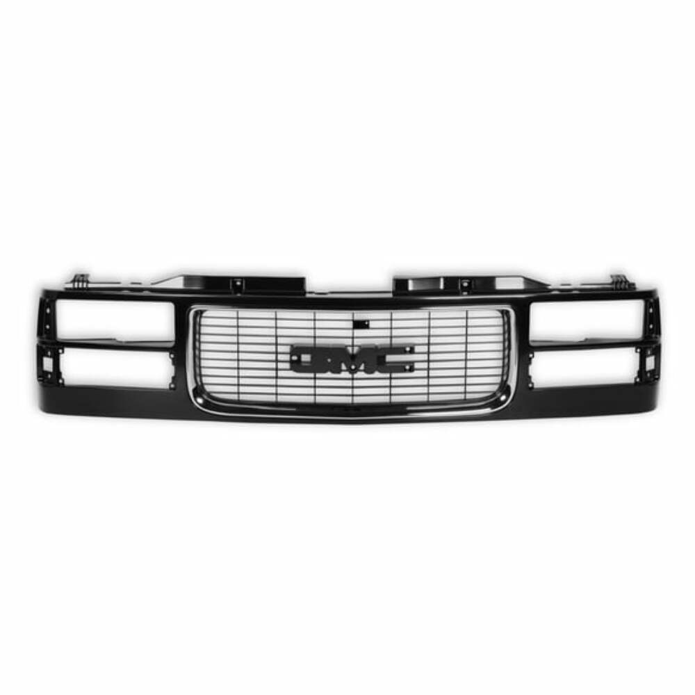 94-98 Chevy Silverado GMC Sierra OBS Chevy truck truck Series Pickup Grille-Composite Headlights-Black/Chrome 04-476 for GMC