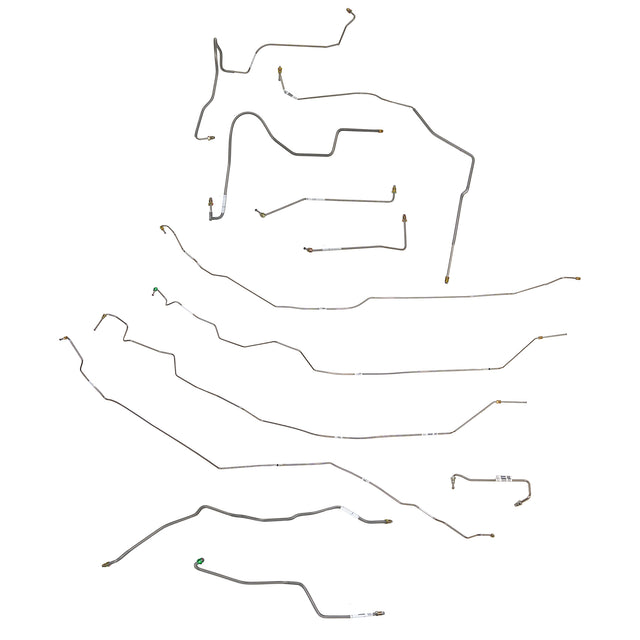 t Fits 95-97 Camaro, Traction Control; Complete Brake Line Kit; Steel-CBK0252OM Fine Lines