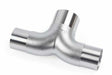 Fits Cast Stainless Steel T Splitter - 76mm (3") Dual 63.5mm (2.5") stainless steel polished