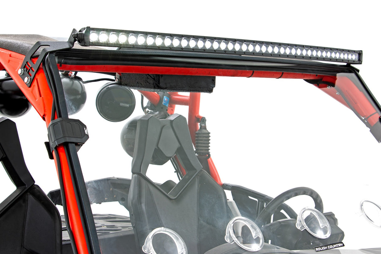 Fits Can-Am Commander 1000/Maverick LED Light Front Mount 40" Black Dual 97038