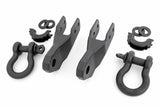 Fits Chevy Colorado 2&4WD (15-22) Tow Hook to Shackle Bracket D-Ring Combo RS167