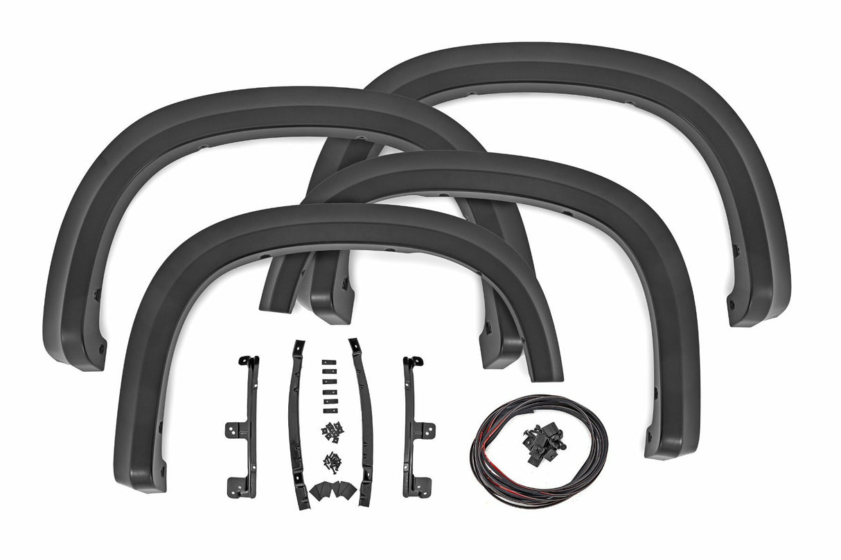 Fender flares for 2019-2024 Chevy Silverado 1500 by Rough Country