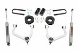 Fits Chevy Silverado 1500 2&4WD (2022-2024) 3.5" Lift Kit; Rear Mono Leaf; 28230
