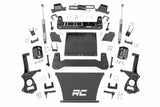 Fits Chevy Silverado 1500 2WD/4WD (2019-2024) 6 Inch Lift Kit; 21731
