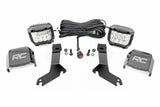 Fits Chevy Silverado 1500 (99-06) LED Light Kit Ditch Mount 3" OSRAM Wide 82285
