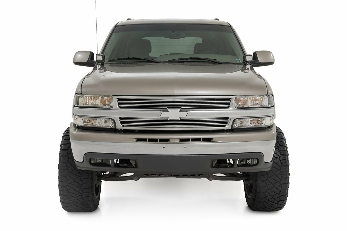 Fits Chevy Silverado 1500 (99-06) LED Light Kit Ditch Mount 3" OSRAM Wide 82285