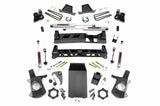 Fits Chevy Silverado & GMC Sierra 1500 4WD(1999-2006 & Classic) 6" Lift 27220A