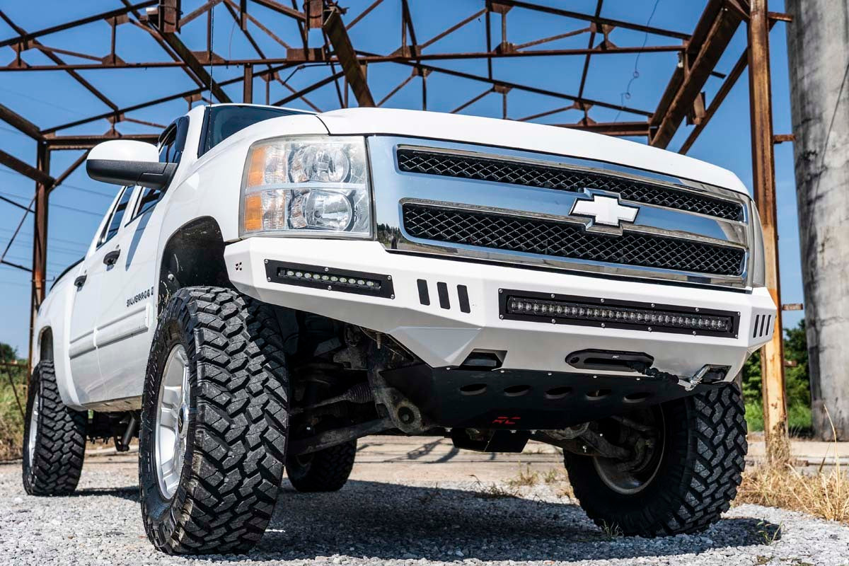 Fits Chevy/GMC 1500 (07-13) Skid Plate; Prerunner Bumper; 10794