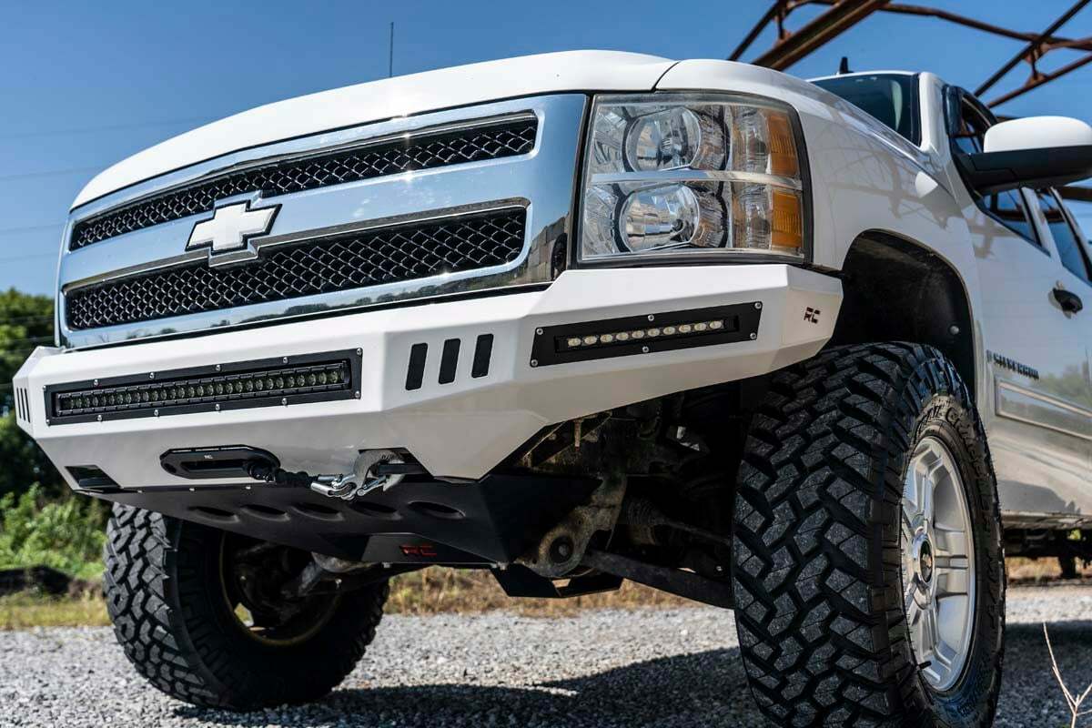 Fits Chevy/GMC 1500 (07-13) Skid Plate; Prerunner Bumper; 10794