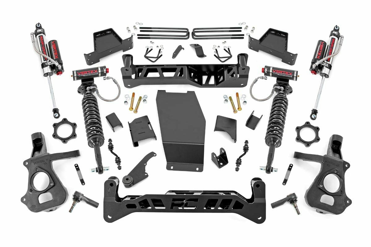 Fits Chevy/GMC 1500 (14-18 & Classic) 7 Inch Lift Kit; Cast Steel; Vertex; 22851