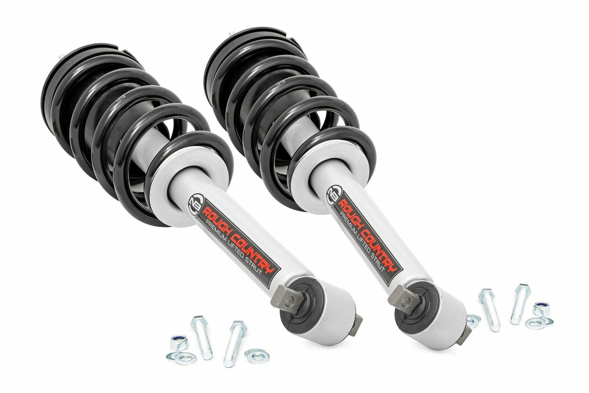 Fits Chevy/GMC 1500 Truck & SUV (07-14) Loaded Strut Pair; 6 Inch; 501088