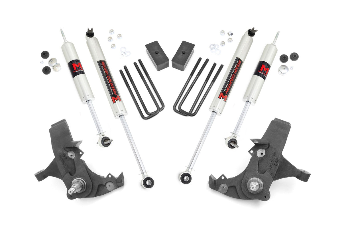 Fits Chevy/GMC 1500 Truck/SUV 2WD (1988-1999) 4 Inch Lift Kit; M1; 24140