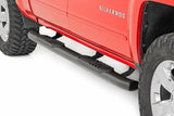 Fits Chevy/GMC 1500/2500HD (07-19 & Classic) Oval Nerf Step; Crew Cab; 21001