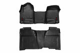 Fits Chevy/GMC 1500/2500HD/3500HD 2&4WD Floor Mats FR & RR OV Hump Crew M-21143