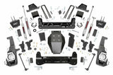 Fits Chevy/GMC 2500HD (20-24) 7 Inch Lift Kit; Torsion Drop; 11730