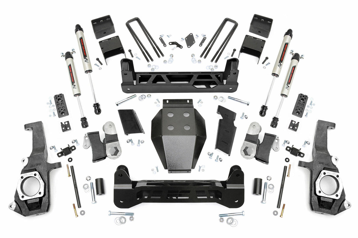 Fits Chevy/GMC 2500HD/3500HD (11-19) 5 Inch Lift Kit; NTD; V2; 26070