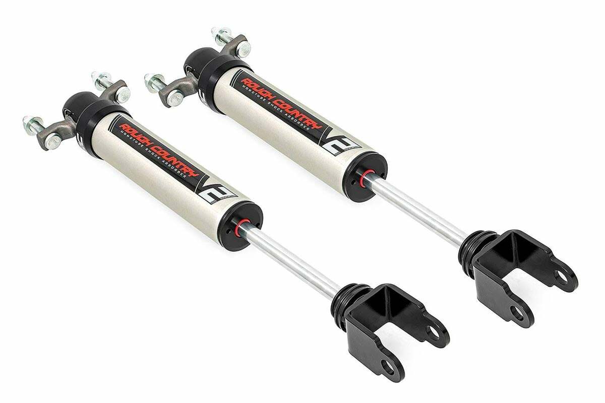 Fits Chevy/GMC 2500HD/3500HD (11-24) V2 Front Shocks; 3.5-4.5"; 760780_A