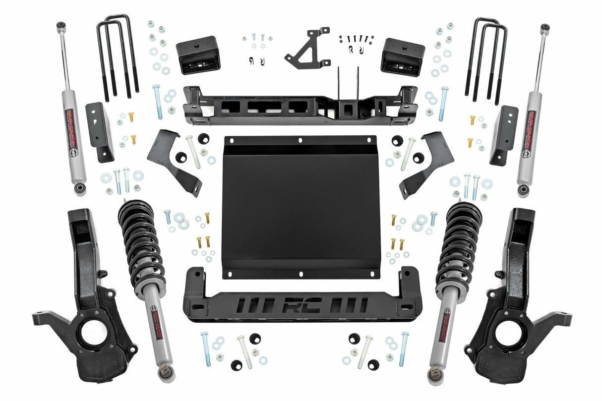 Fits Chevy/GMC Canyon/Colorado 4WD (2023-2024) 4 Inch Lift Kit; N3 Struts; 13231