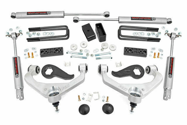 Suspension lift kit for 2020-2024 Chevy Silverado 3500 by Rough Country