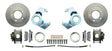 DANA 30, 44, 25, 27 Axle Front Disc Brake Conversion Kit DBK5EDF Brakes MBM
