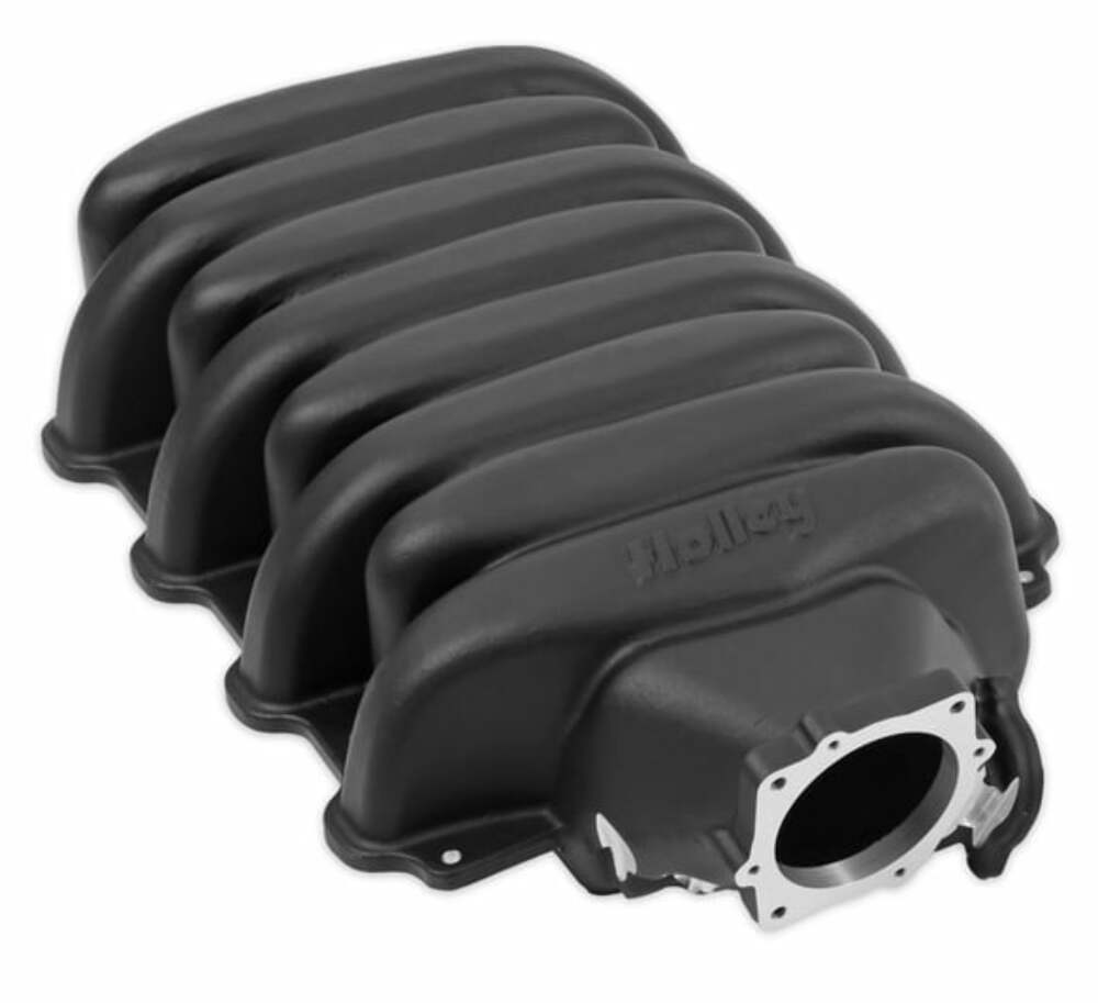 Holley Fits Ford 7.3L Godzilla Engine 300-900BK for 2020-2023 Ford black aluminum