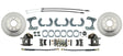 Ford 9" Rear End Disc Brake Kit w/ E-brake DBK9 Brakes MBM