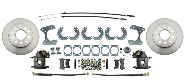 Ford 9" Rear End Disc Brake Kit w/ E-brake DBK9 Brakes MBM