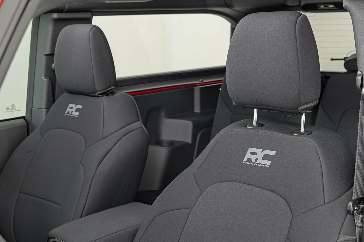 Seat covers for 2021-2024 Ford Bronco by Rough Country