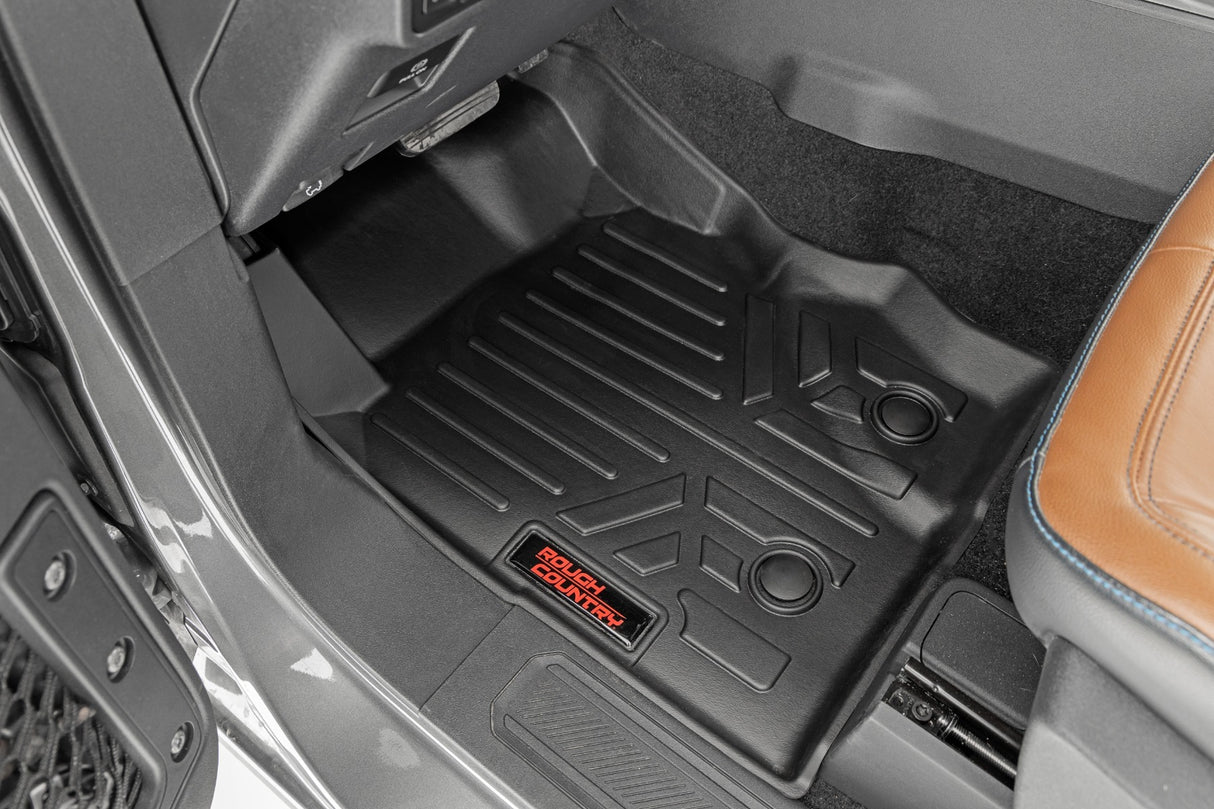 Floor mats for 2021-2024 Ford Bronco by Rough Country