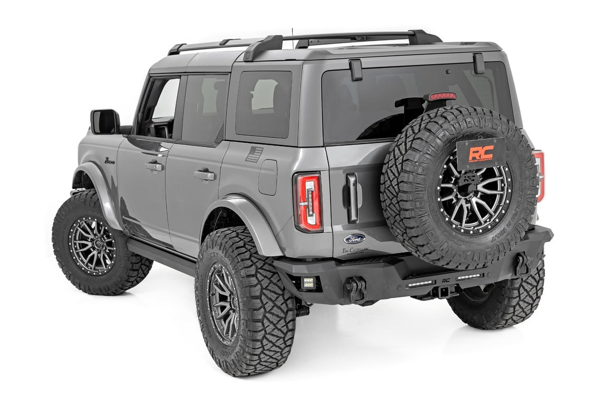 Fits Ford Bronco 4WD (2021-2024) Rear Bumper; 51090